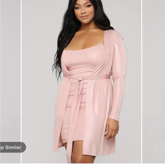 Metallic mani dress set EUC worn once - Picture 2 of 8